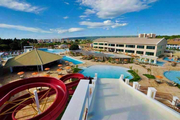 Lacqua Di Roma Com Piscina De Ondas Junior Apartamento Caldas Novas Exterior foto